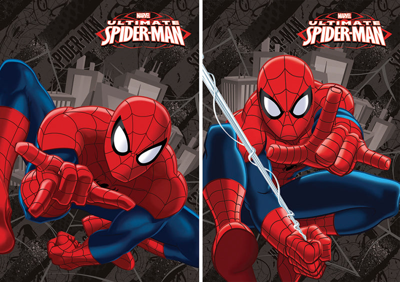 Бл 40л Клей 120*170 SM251,SM252-VQ выб УФ Spider-man