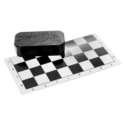 ИГРА "ШАШКИ" С ДОСКОЙ" (ЕВРОПОДВЕС) в кор.20шт