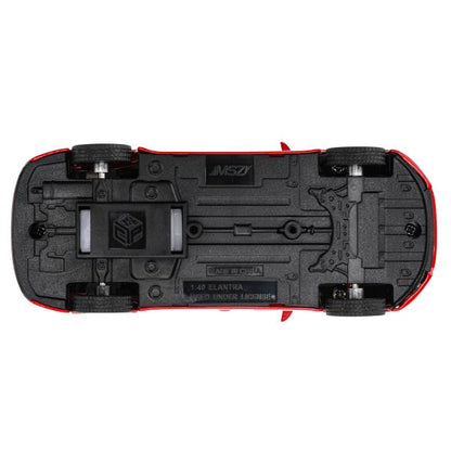 Машина металл HYUNDAI ELANTRA, 11,4 см, двери, инерция, кор. Технопарк в кор.2*48шт