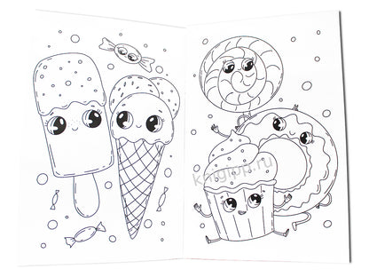 ЛЮБИМАЯ РАСКРАСКА эконом А4. НЯШКИ