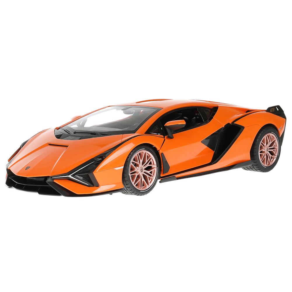 Машина р/у Lamborghini sian 1:14, двери открыв. вручную, свет, цвет в ассорти. в кор. Растар в кор6шт