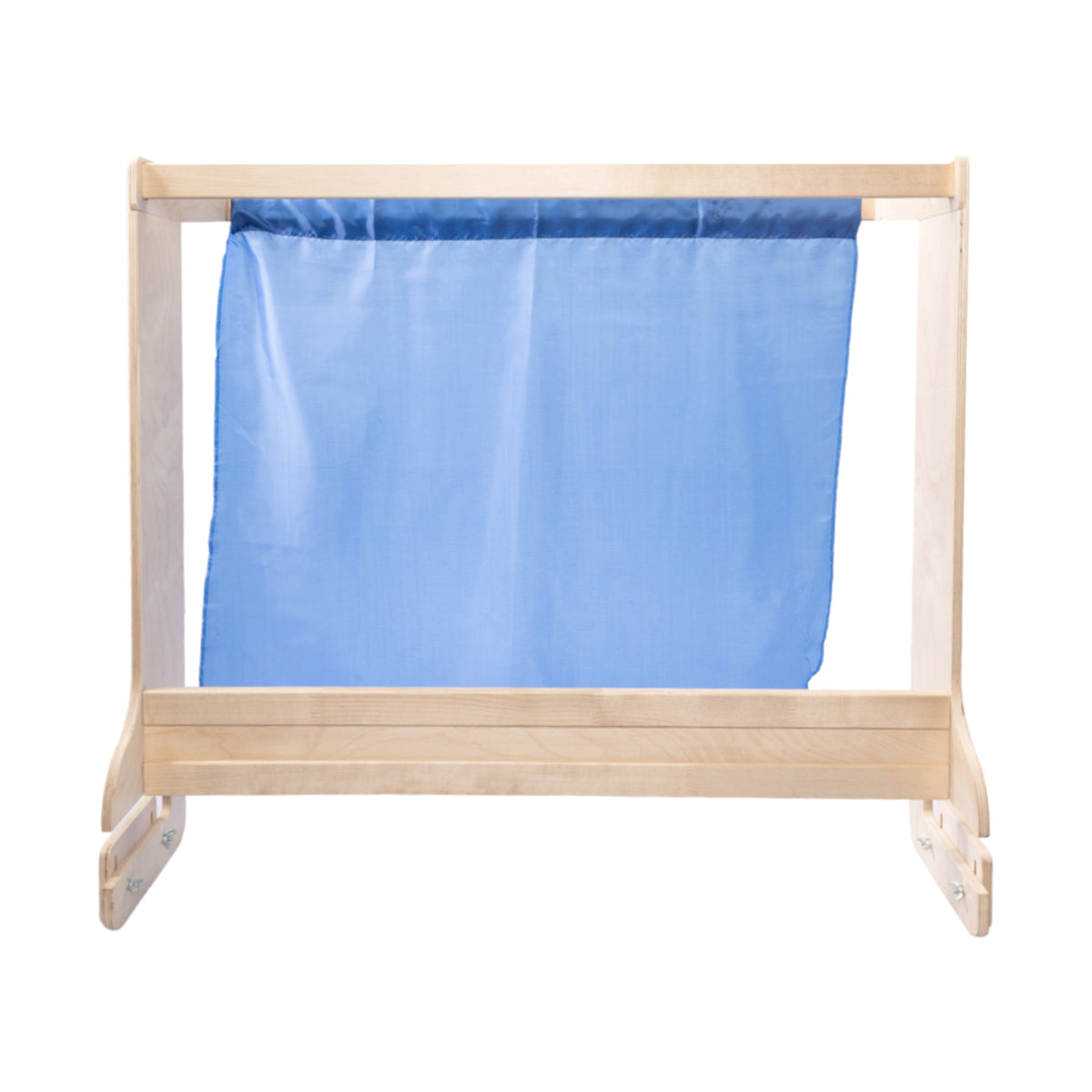 Ширма деревянная для кукольного театра (76,5см х 36,5см х 69,5см) неокр.