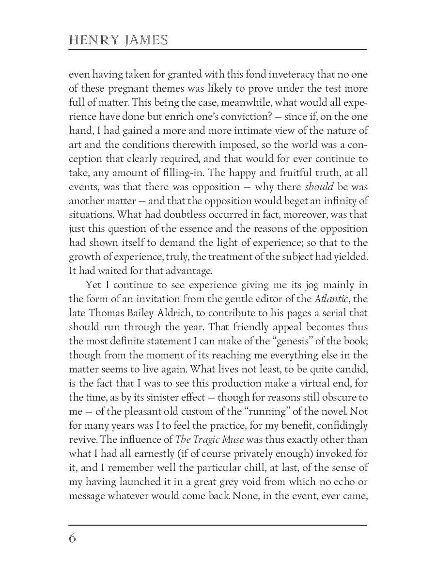 The Tragic Muse = Трагическая муза: на англ.яз