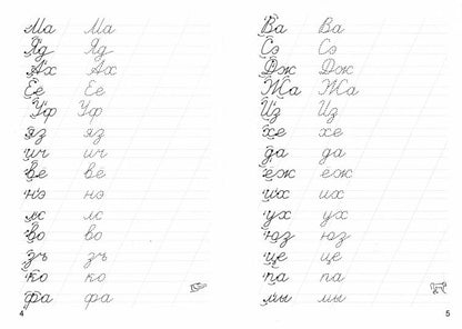 Пишу слоги и слова. Прописи для хорошего почерка