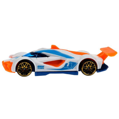 Machine en métal ROAD RACING SUISSE 7,5 cm, dans un assortiment, en blister. Parc technologique en cor.2*360шт