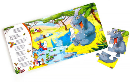 Книга с пазлами. Айболит (2-е)