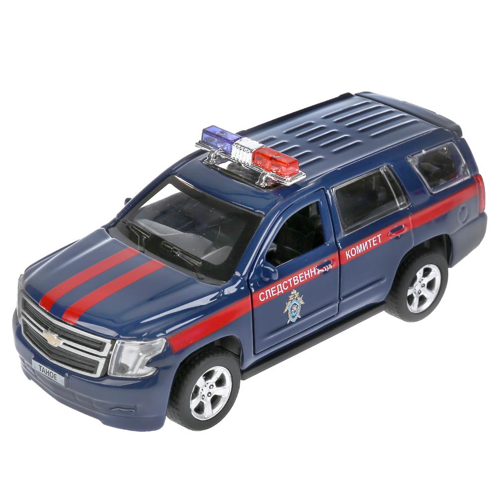 Машина металл "chevrolet tahoe следственный комитет" 12см,инерц.,синий в кор. Parc technologique dans le cor.2*36шт