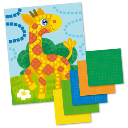 ДК.Набор для творчества. Аппликация "Жираф" (5 цв, 250 эл) арт.02804 /25*