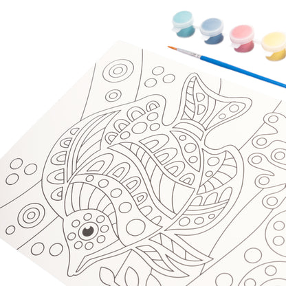 Набор для творчества. Раскраска "Рыбка"