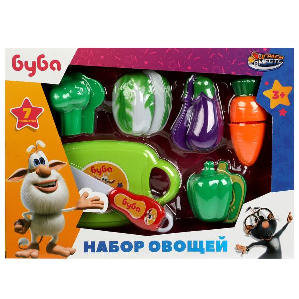 Набор овощей БУБА кор.29,5*22*5,5см ИГРАЕМ ВМЕСТЕ в кор.2*24шт
