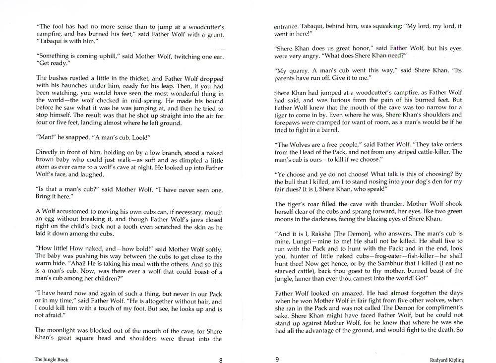 The Jungle Bookk = Книга джунглей: на англ.яз