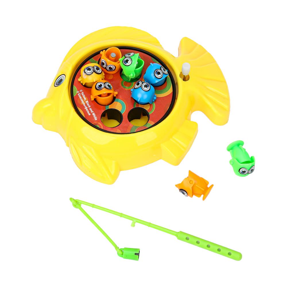 Игра рыбалка Чебурашка заводная, blister 17*21,5*3,5 см ИГРАЕМ ВМЕСТЕ в кор.2*180шт