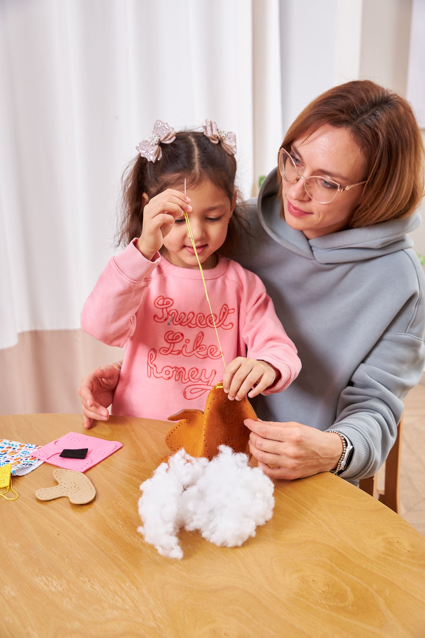 Набор для творчества. Плюшевая игрушка своими руками "Мишка"