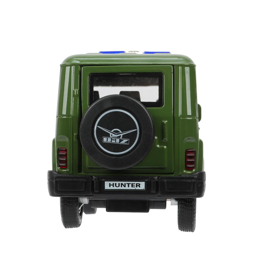 Machine en métal pour le travail du bois UAZ HUNTER АРМИЯ РОССИИ 12 см, двер, багаж, ин, кор. Parc technologique dans le cor.2*36шт