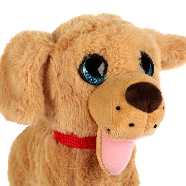 Интерактивный щенок Чарли 22см ходит,на пульте-поводке МОЙ ПИТОМЕЦ в кор.12шт