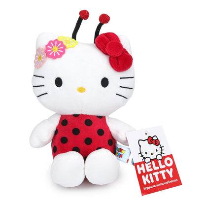 Игрушка мягкая Kuromi San RIO hellou Kitti 17см без чипа, в упаковке "МУЛЬТИ-ПУЛЬТИ"