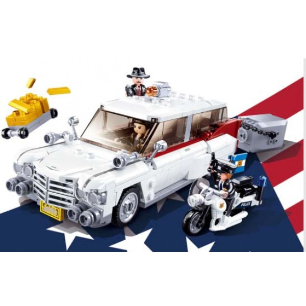 Constructeur en plastique. Machine avec figurines, 411 jours. en Russie. cor. dans le cor.16шт