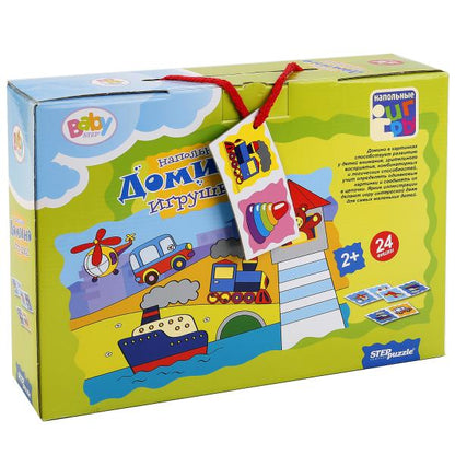 70119 Напольное домино "Игрушки" (Baby Step)