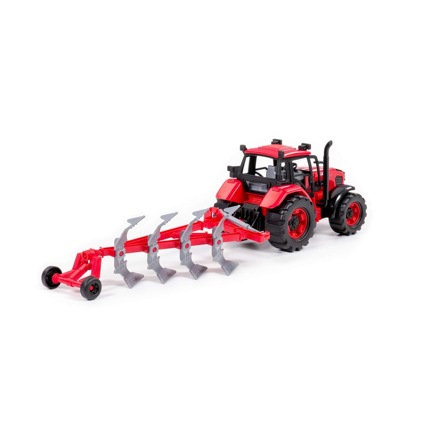 Полесье. Трактор "Belarus" с плугом арт.91338