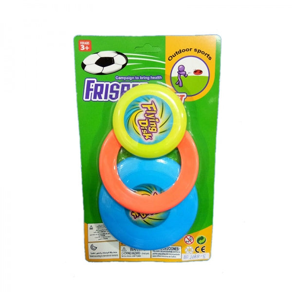 Набор из 3-х летних дисков, в Ассорти. на карте. в кор.2*192наб