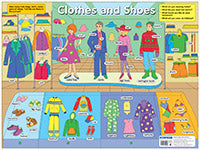 Одежда и обувь. Clothes and Shoes. Наглядное пособие по английскому языку