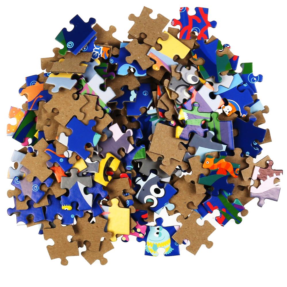 4630115523628 АКУЛЕНОК ПАЗЛЫ КЛАССИЧЕСКИЕ В КОРОБКЕ. ПАЗЛ 160 ДЕТАЛЕЙ. в кор.12шт