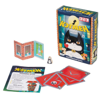 Игра настольная ORIGAMI Кэтмэн против мышей