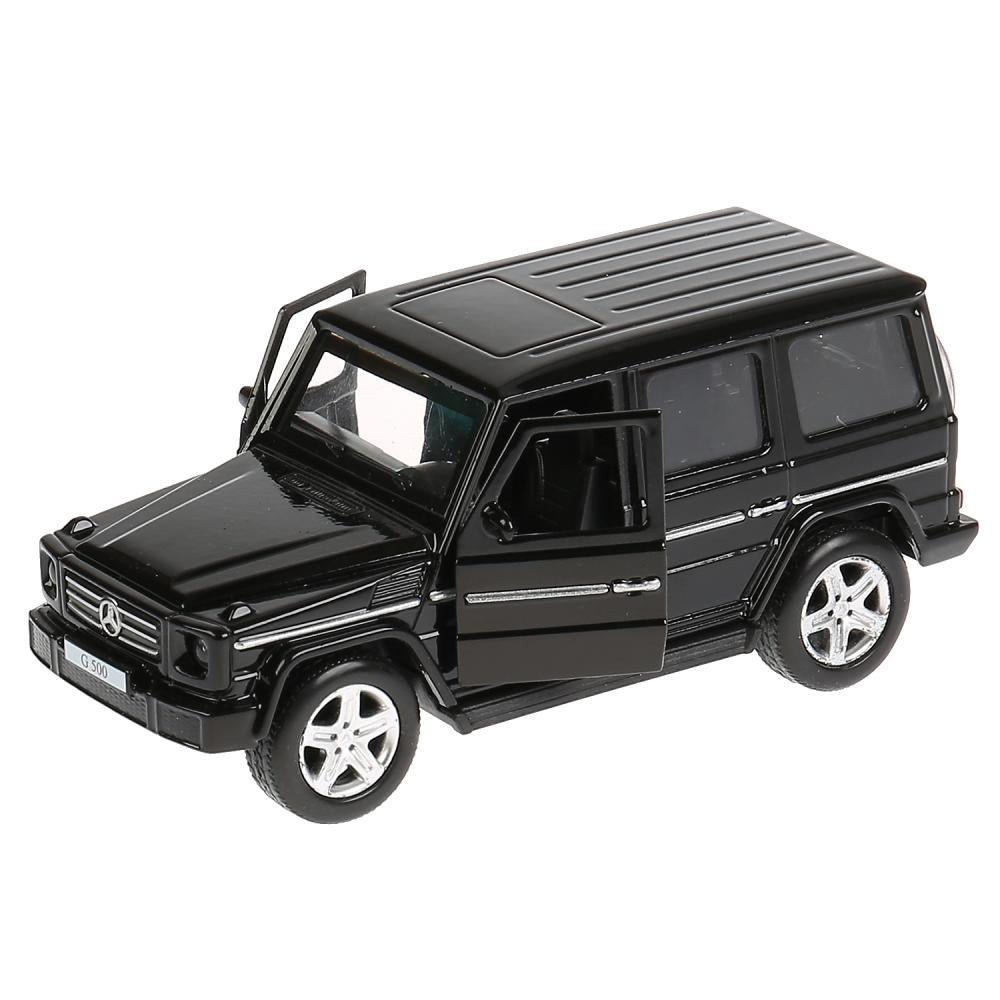 Машина металл "MERCEDES-BENZ G-CLASS" 12см, открыв двери, инерц, черный в кор Технопарк в кор.2*36шт