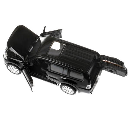 Машина металл свет-звук MITSUBISHI pajero 4wd turbo,14,5 см, двери, инерция Технопарк в кор.2*24шт