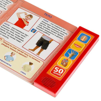 Livre de livre pour enfants (5 кн. 50 голосов) 200х175мм 10стр Умка