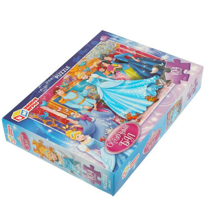 Сказочный бал. Пазл классический в коробке. 104 детали. 190х141х35 мм. Умные игры в кор.24шт