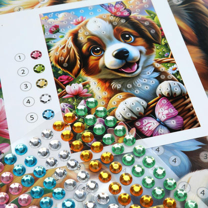 Аппликация стразами в пакете 15*21 МУЛЬТИ АРТ в кор.100шт