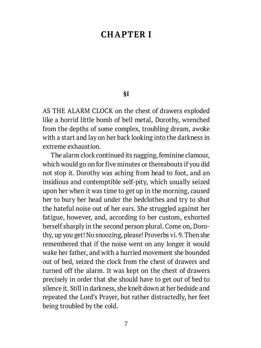 A Clergyman's Daughter: на англ.яз