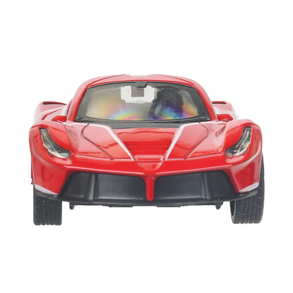 1:32 модель металл свет-звук ferrari la ferrari 14.9см, двери, инерция - в кор.2*48шт