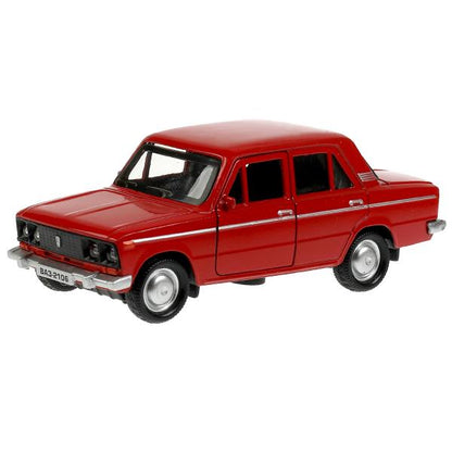 OILSTA-22PL2106-YE343262 Игрушка пластик свет-звук бензоколонка С МАШИНКОЙ 21 см кор. ВАЗ-2106 Техно