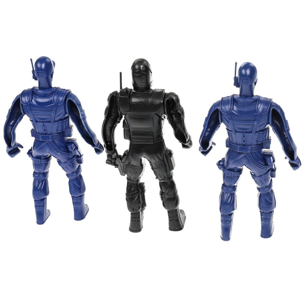 Наборы солдат ПОЛИЦИЯ с оружием, блист.23,5*19*3,5см ИГРАЕМ ВМЕСТЕ в кор.2*120шт