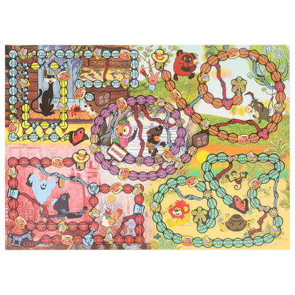 Любимые герои. Супермикс. Союзмультфильм. Настольная игра в пак. 180х285х15мм. Умные игры в кор.50шт