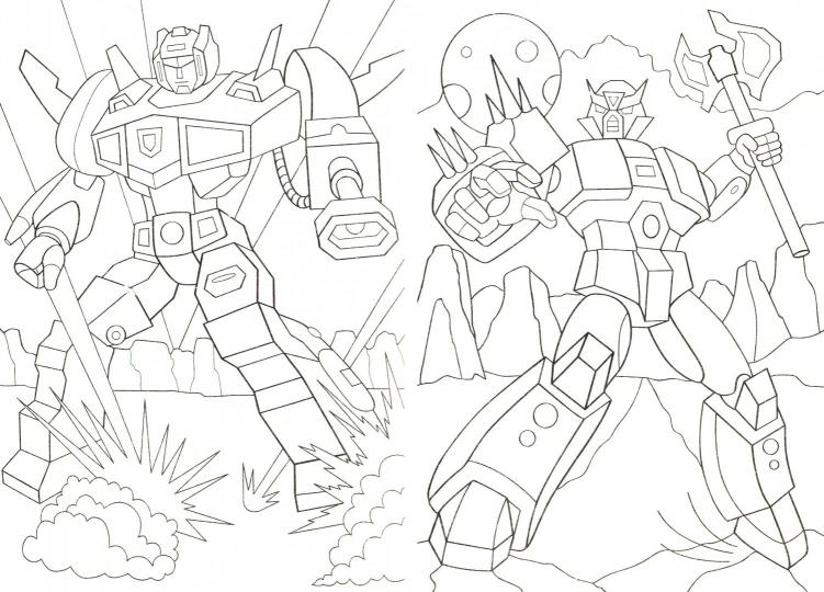 РАСКРАСКА А5 эконом. РОБОТЫ