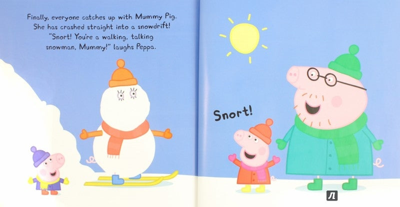 Peppa Pig: Peppa Goes Skiing  (PB)