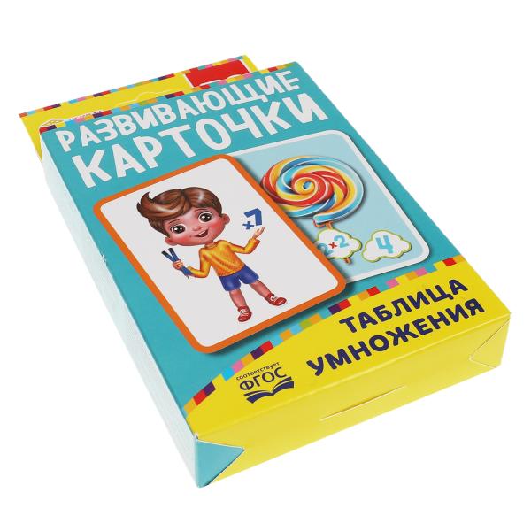 Tableau d'informations. Развивающие карточки. 36 cartes. 93х130х22 mm. Умные игры в кор.40шт