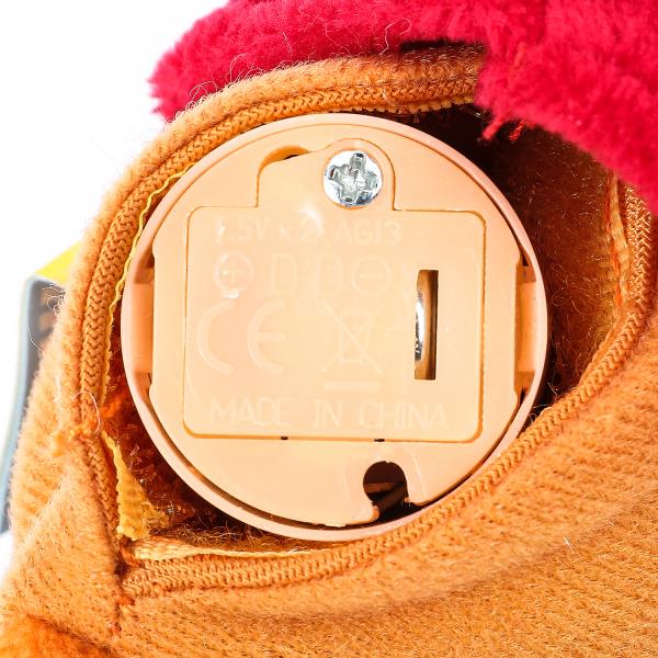 Игрушка мягкая Три Кота три кота Карамелька 13см, с глазами, озвучка. "МУЛЬТИ-ПУЛЬТИ" в кор.24шт