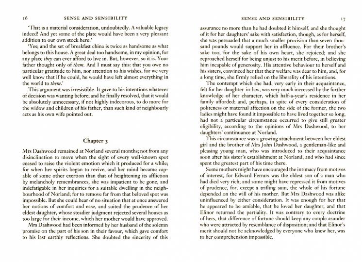 Sense and Sensibility (HB)