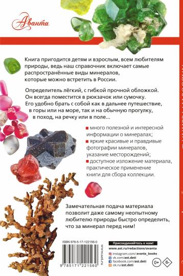 Минералы России. Определитель