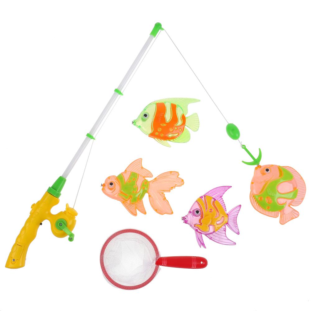 Игра рыбалка, ТРИ КОТА свет, на блистере (русс. уп.) 57,5*28*4,5см Играем вместе в кор.2*30шт