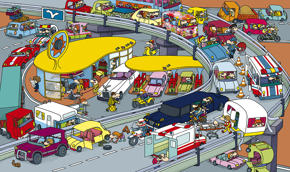 Транспорт. Найди и покажи