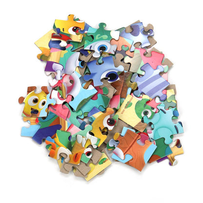 Цветняшки. Пазлы в коробке 60 détails. 190х141х35 mm. Умные игры в кор.24шт