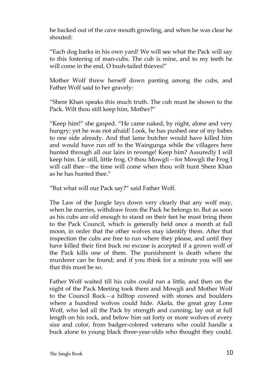 The Jungle Book: на англ., яз