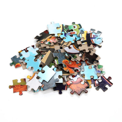 Буба. Пазлы классические в коробке. 80 деталей. 130х90х25 мм. Умные игры в уп.16шт в кор.8уп