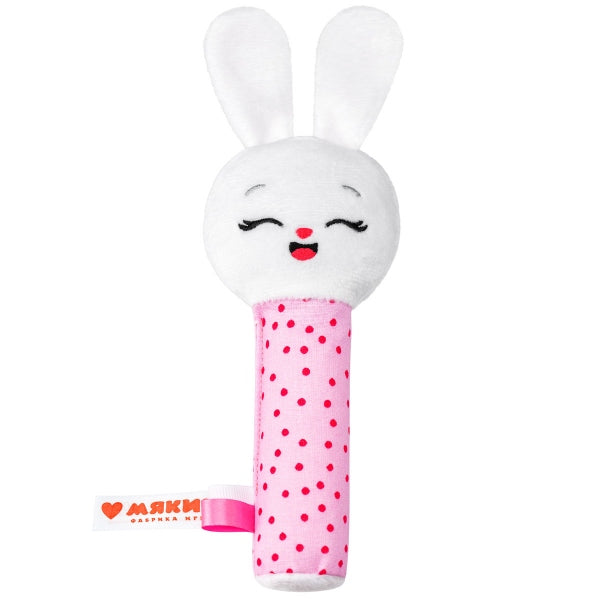 ИГРУШКА "МЯКИШИ" ПИЩАЛКА (ЗАЙКА БАННИ) в кор.20шт