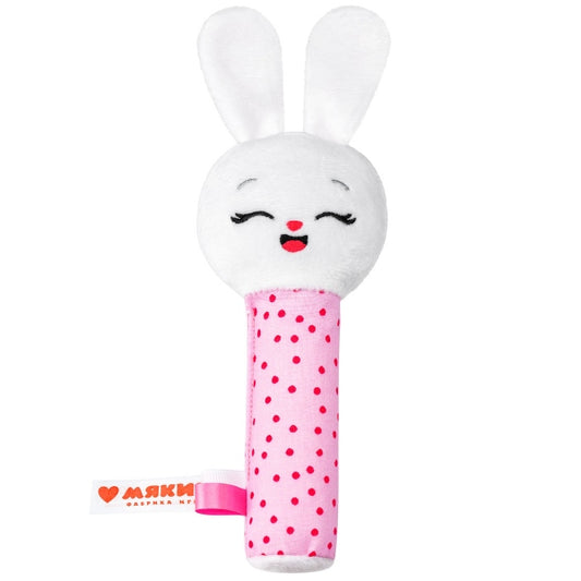 ИГРУШКА "МЯКИШИ" ПИЩАЛКА (ЗАЙКА БАННИ) в кор.20шт